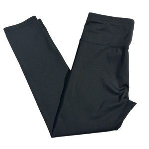 Free People GOOD KARMA Womens Athletic crop Leggings Black